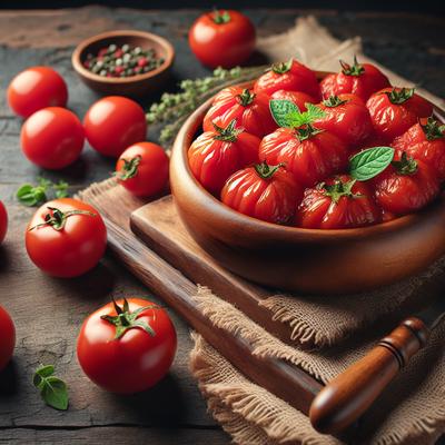 Image of Squashed Tomatoes