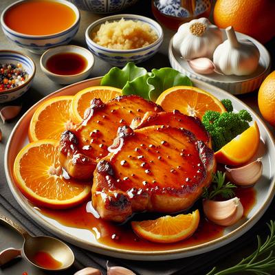 Image of Squirt of Orange Pork Chops