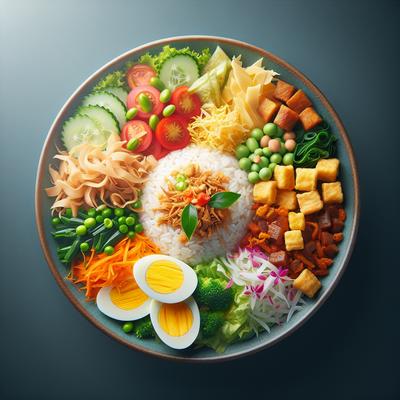 Image of Sri Wasano's Infamous Indonesian Rice Salad