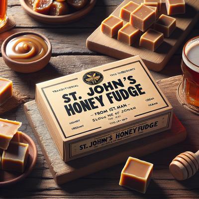 Image of St John's Honey Fudge from the Isle of Man