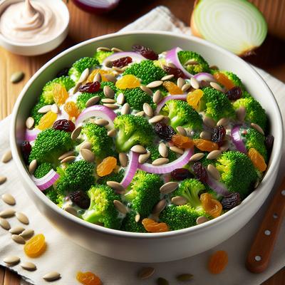 Image of St Pat's Day Broccoli Salad