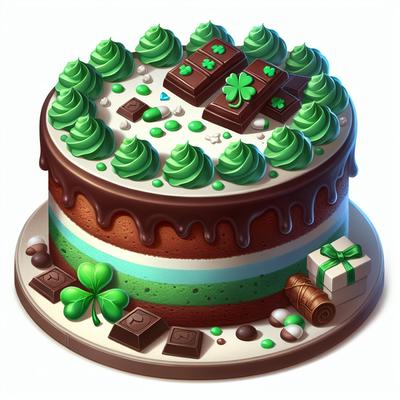 Image of St Patrick's Day Cake