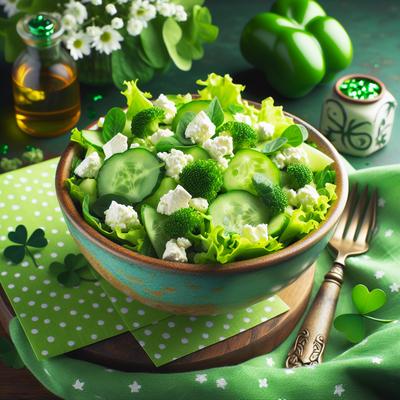 Image of St Patrick's Day Cottage Cheese Salad