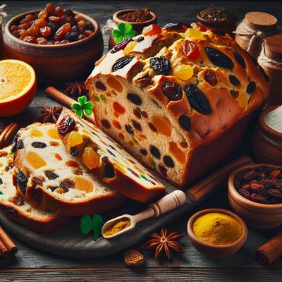 Image of St Patrick's Day Fruit and Spice Bread