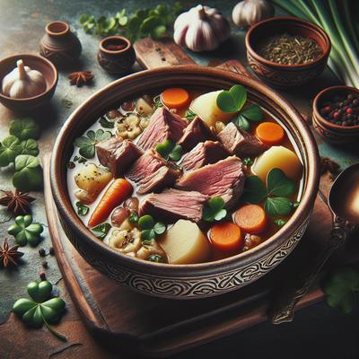 Image of St Patrick's Day Lamb Soup