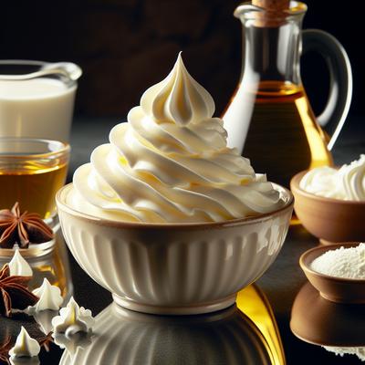 Image of Stabilized Whipped Cream Corn Syrup Method