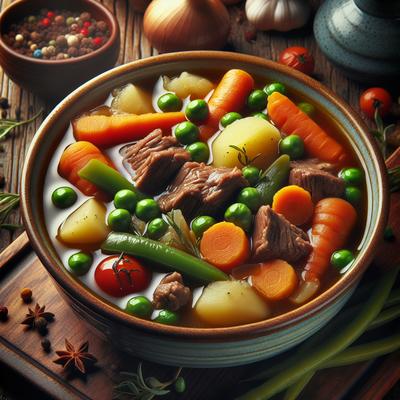 Image of Stacy's Favorite Vegetable Beef Soup
