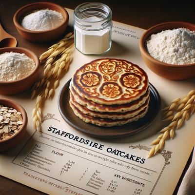 Image of Staffordshire Oatcakes Traditional English Hotcakes Pancakes