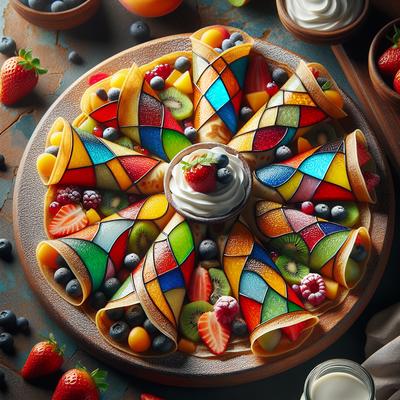 Image of Stained Glass Crepes
