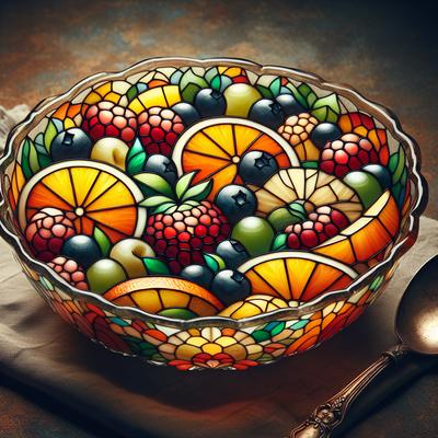 Image of Stained Glass Fruit Salad