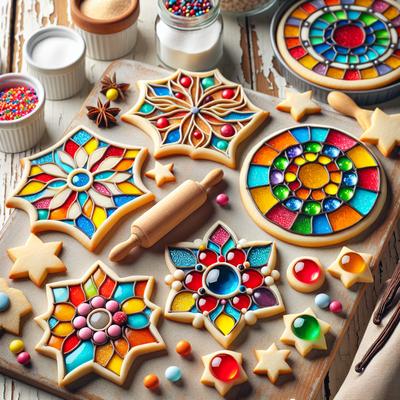Image of Stained Glass Sugar Cookies