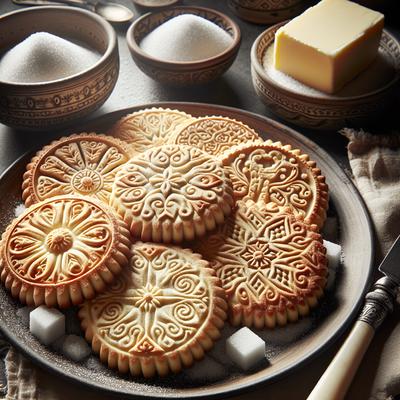 Image of Stamped Shortbread Cookies