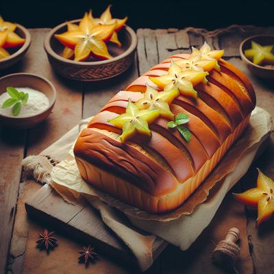 Image of Star Fruit Carambola Bread