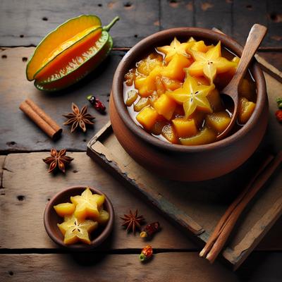 Image of Star Fruit Carambola Chutney