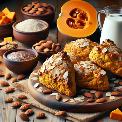Image of Starbucks Copycat Pumpkin Scones Gluten Free Vegan and Paleo