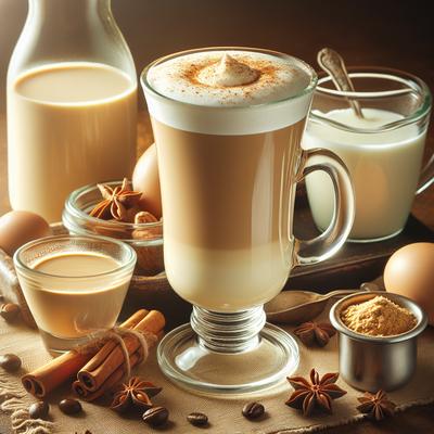 Image of Starbucks Eggnog Latte