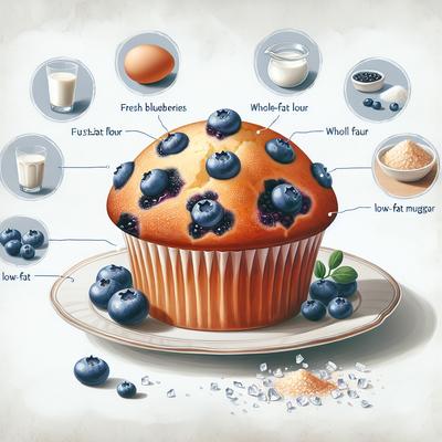 Image of Starbucks Low Fat Blueberry Muffins