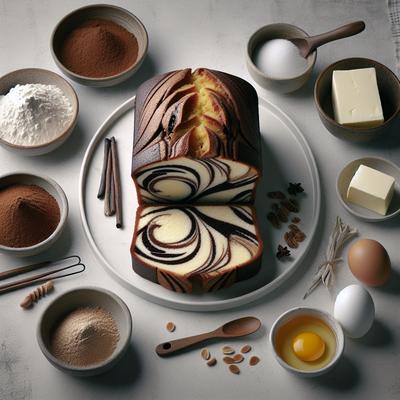 Image of Starbucks Marble Pound Cake