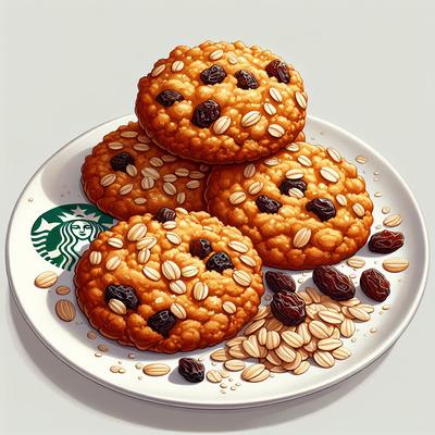 Image of Starbucks Outrageous Oatmeal Cookies
