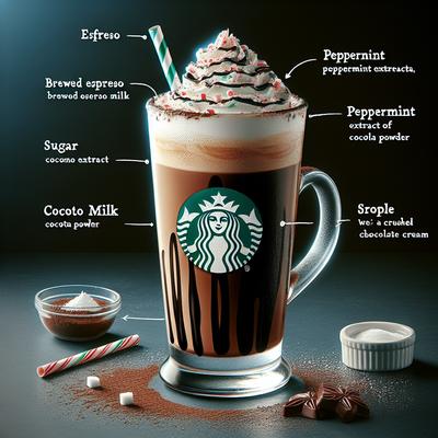 Image of Starbucks Peppermint Mocha Copycat