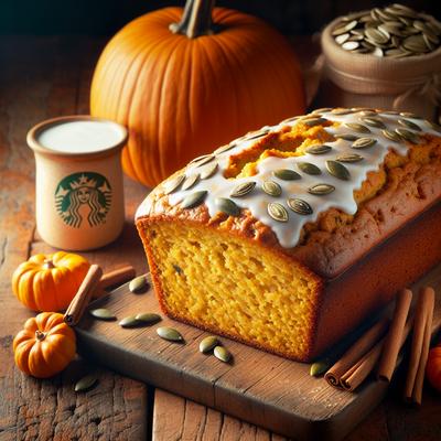 Image of Starbucks Pumpkin Bread