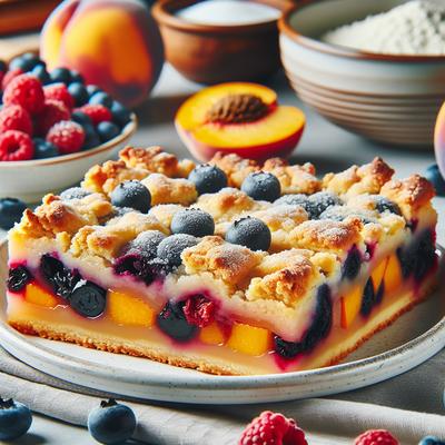 Image of Starbucks Summer Fruit Cobbler Bars Copycat