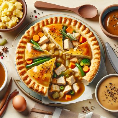 Image of Starvin Guy Chicken Pie