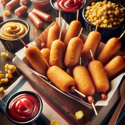 Image of State Fair Mini Corn Dogs