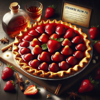 Image of Stawberry Rum Pie