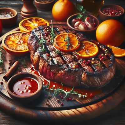 Image of Steak Ala Orange for Bbq