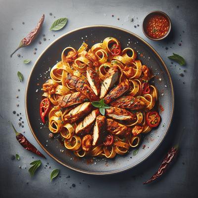 Image of Steak and Ale's Spicy Chicken Pasta