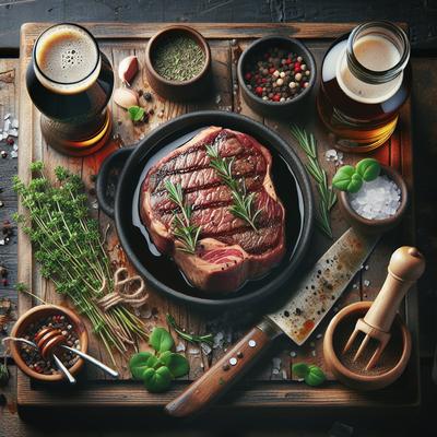 Image of Steak and Ale Meat Marinade