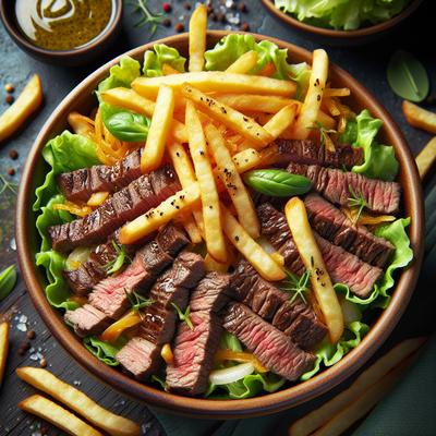 Image of Steak and Fries Salad