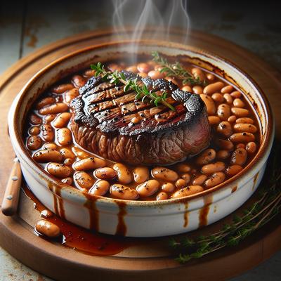 Image of Steak and Navy Bean Casserole