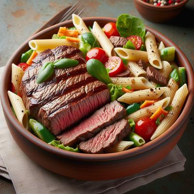 Image of Steak and Penne Salad