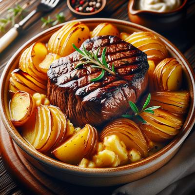 Image of Steak and Potato Casserole