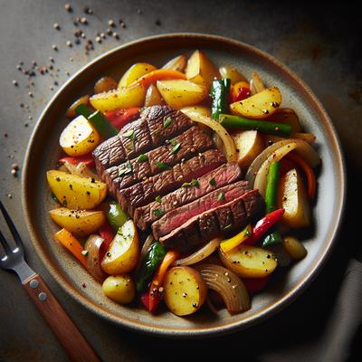 Image of Steak and Potato Stir Fry