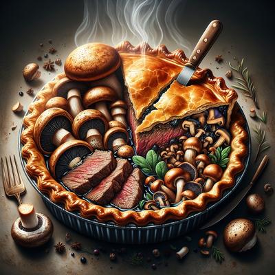 Image of Steak and Wild Mushroom Pies