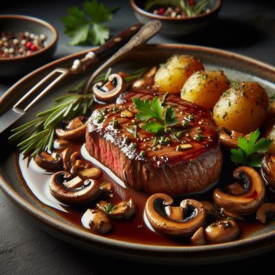 Image of Steak Diane for Two