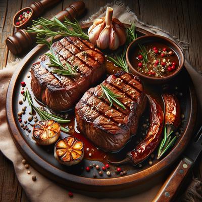 Image of Steak House Seared Beef Tenderloin Filets