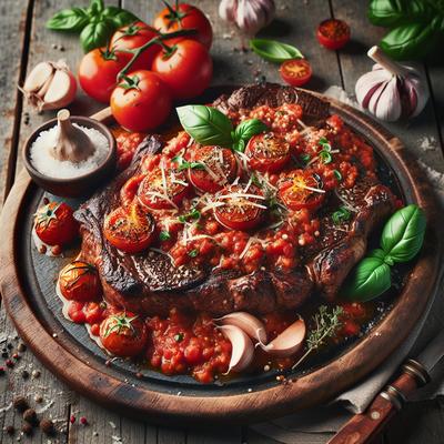 Image of Steak in Pizzaiola Sauce