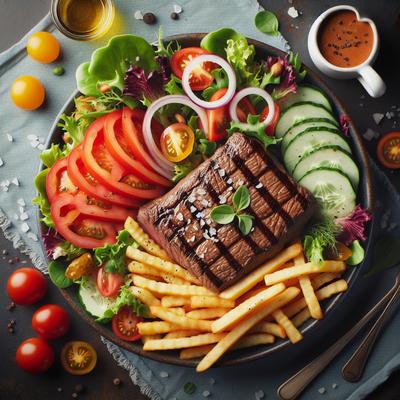 Image of Steak N Fries Salad