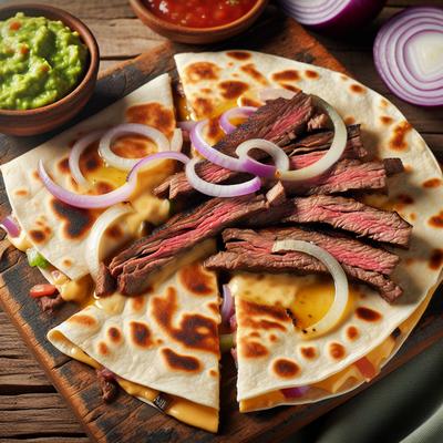 Image of Steak Onion Quesadillas