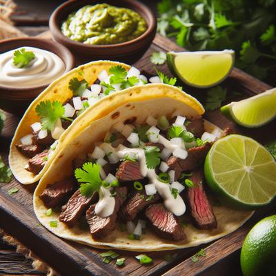 Image of Steak Tacos with Lime Mayo
