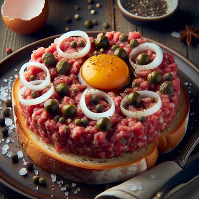 Image of Steak Tartare Burgers