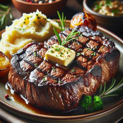 Image of Steakhouse Style Grilled Steak