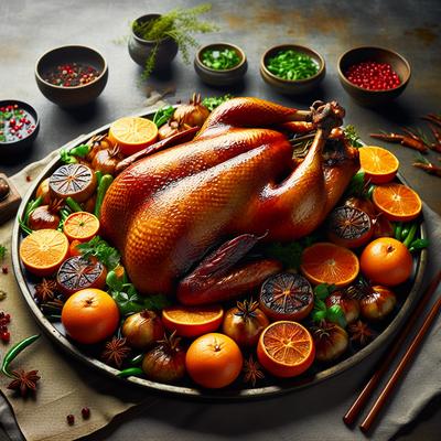 Image of Steamed and Roasted Whole Duck