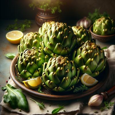 Image of Steamed Artichokes