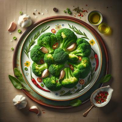 Image of Steamed Broccoli Italian Style