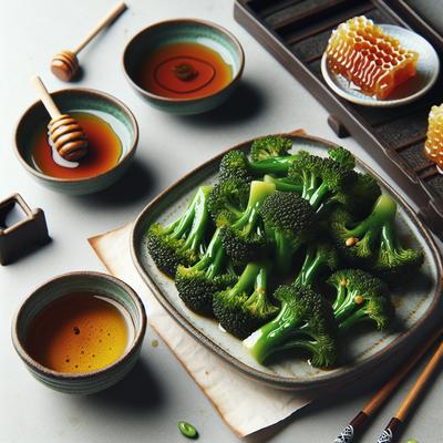 Image of Steamed Broccolini with Honey Soy Sauce